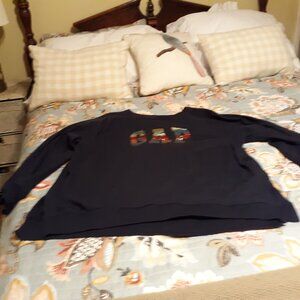 Gap Sweatshirt With Sequin LOGO size XXL